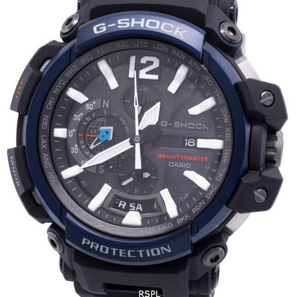 Casio G-Shock GRAVITYMASTER GPW-2000-1A2 World Time Solar 200M Men's Watch