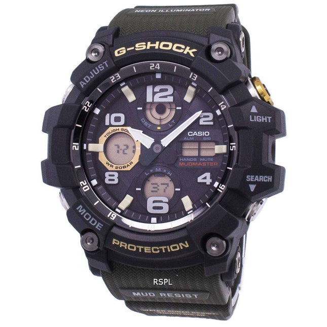 Casio G-Shock Mudmaster Tough Solar 200M GSG-100-1A3 GSG100-1A3 Men's Watch