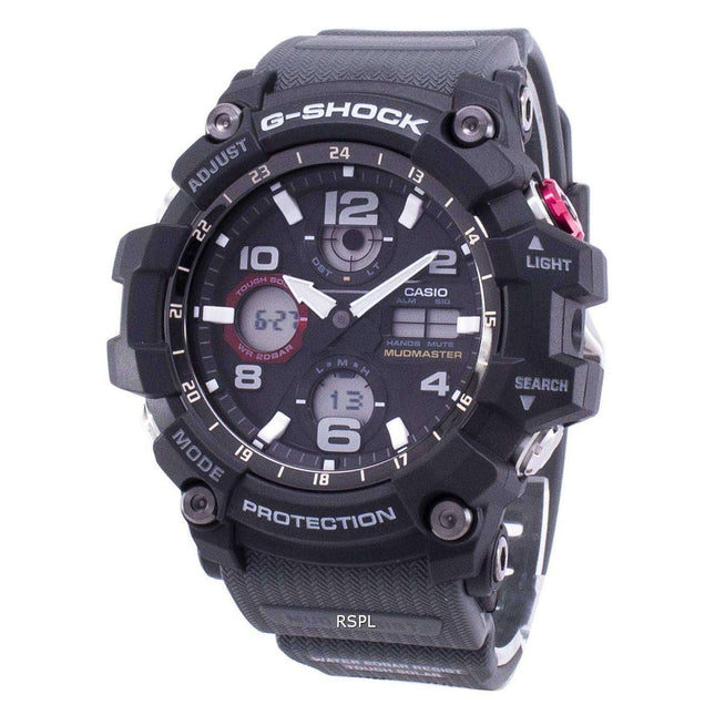 Casio G-Shock Mudmaster Tough Solar 200M GSG-100-1A8 GSG100-1A8 Men's Watch