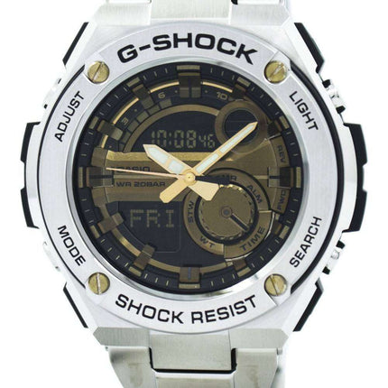 Casio G-Shock G-Steel Analog Digital World Time GST-210D-9A Men's Watch