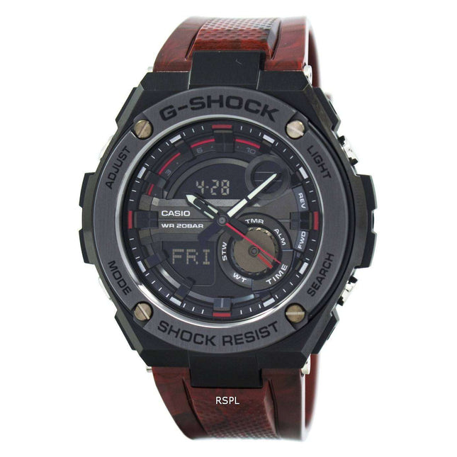 Casio G-Shock G-Steel Analog-Digital World Time GST-210M-4A Men's Watch