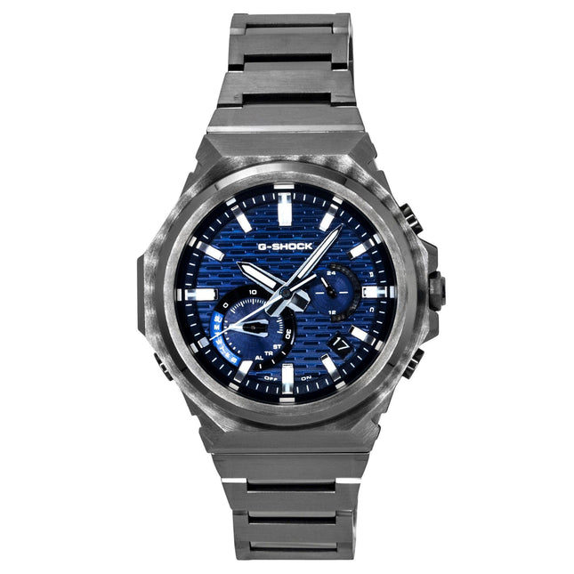 Casio G-Shock Smartphone Link Analog Stainless Steel Blue Dial Solar GST-B1000BD-2A 200M Men's Watch