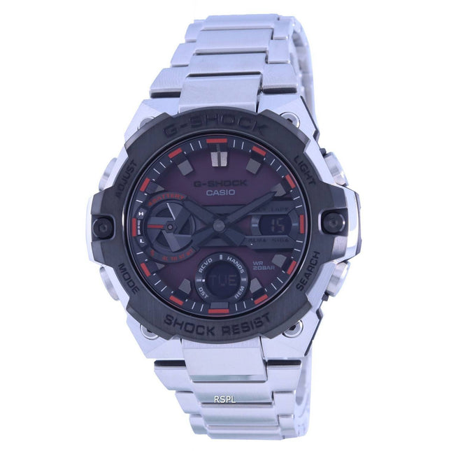 Casio G-Shock G-Steel Mobile Link Analog Digital Tough Solar GST-B400AD-1A4 GSTB400AD-1 200M Men's Watch