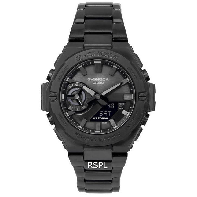 Casio G-Shock G-Steel Mobile link Analog Digital Solar GST-B500BD-1A GSTB500BD-1 200M Men's Watch