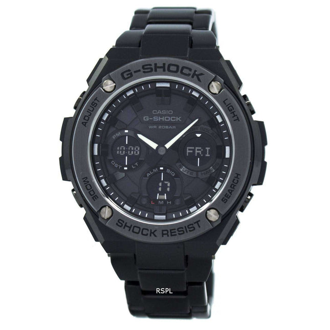 Casio G-Shock G-STEEL Analog-Digital World Time GST-S110BD-1B Men's Watch