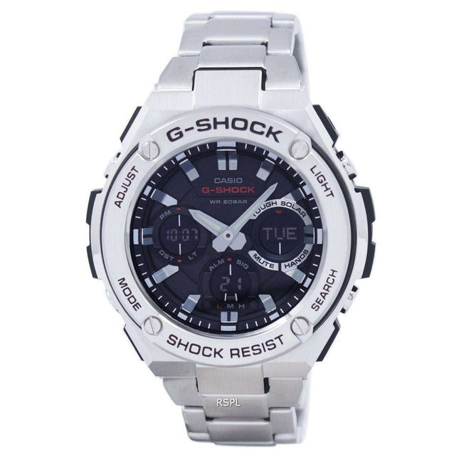 Casio G-Shock G-STEEL Analog-Digital World Time GST-S110D-1A Men's Watch