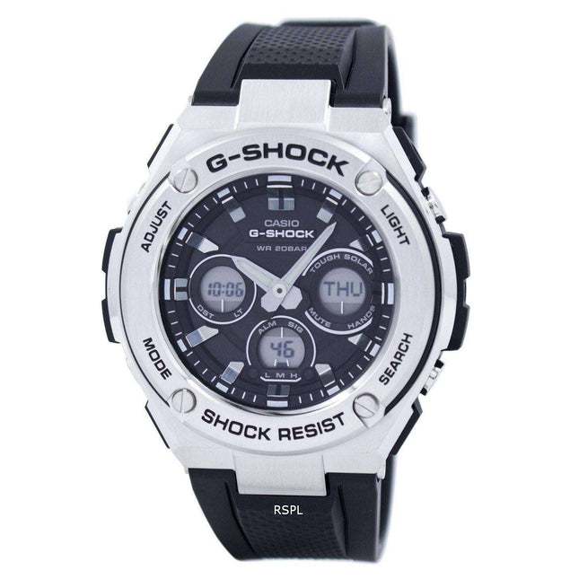 Casio G-Shock G-Steel Tough Solar Analog Digital GST-S310-1ADR GSTS310-1ADR Men's Watch
