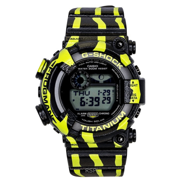 Casio G-Shock Master Of G-Sea Frogman Digital Bio-Based Resin Solar GW-8200TPF-1 200M Men's Watch