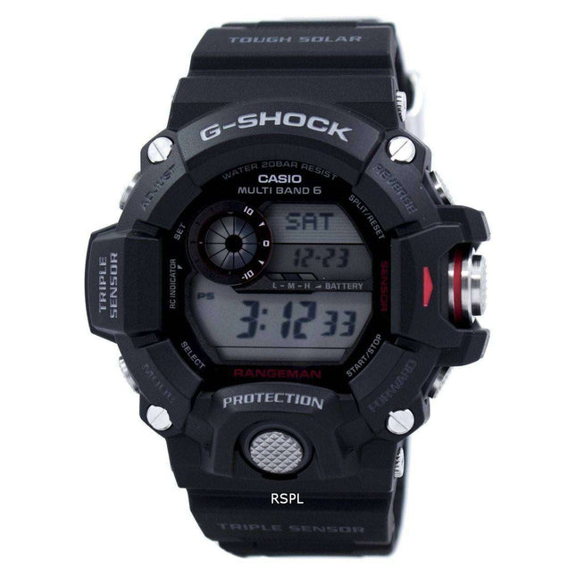 Casio Rangeman G-Shock Triple Sensor Atomic GW-9400-1 Men's Watch