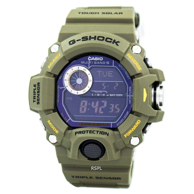 Casio G-Shock Rangeman Tough Solar Multi-Band Atomic GW-9400-3 Mens Watch