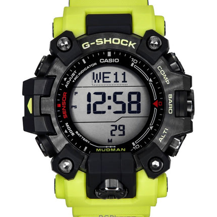 Casio G-Shock Master Of G-Land Mudman Digital Bio-Based Resin Solar GW-9500MRY-1A9 200M Men's Watch