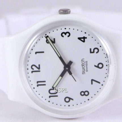 Swatch Original Just White Swiss Quartz GW151 Unisex Watch