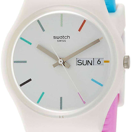 Swatch Originals Edgyline Analog Quartz GW708 Men's Watch
