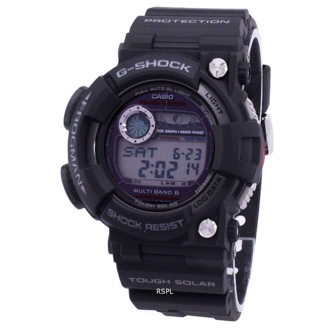 Casio G-Shock Multiband 6 Frogman 200M Diver's Moon Phase GWF-1000-1 GWF1000-1 Men's Watch