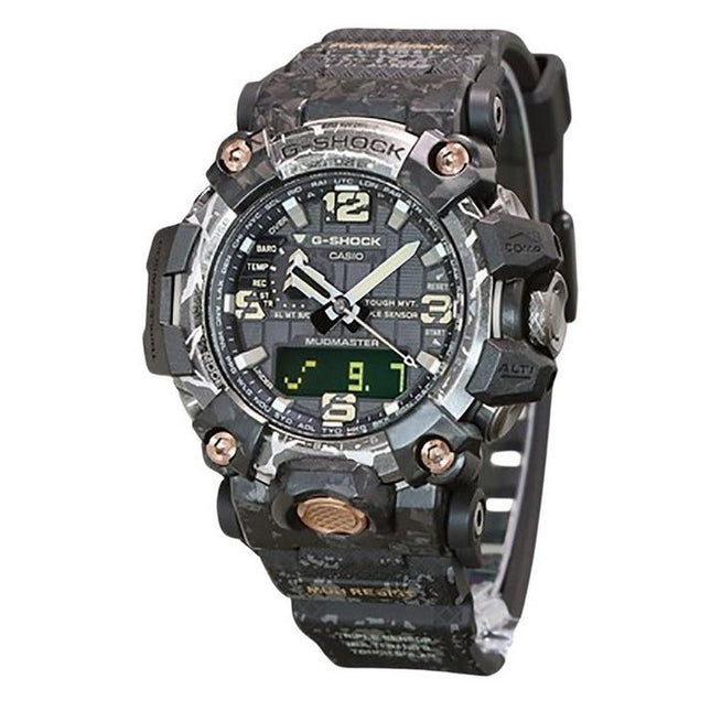 Casio G-Shock Mudmaster Master Of G-Land Analog Digital Black Dial Tough Solar GWG-2000CR-1A 200M Men's Watch