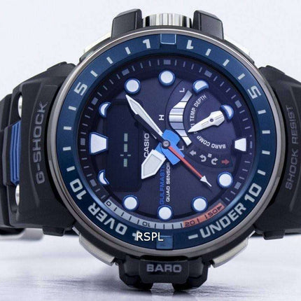Casio G-Shock Gulfmaster Quad Sensor Shock Resistant Tough Solar GWN-Q1000-1A Men's Watch