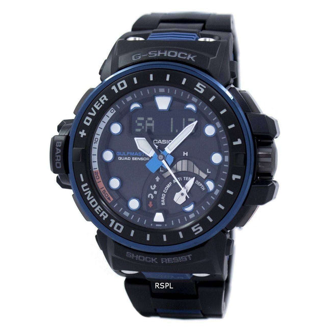 Casio G-Shock GULFMASTER Quad Sensor GWN-Q1000MC-1A2 GWNQ1000MC-1A2 Men's Watch