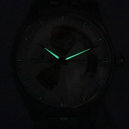 Hamilton Jazzmaster Stainless Steel Open Heart Silver Dial Automatic H32675150 Men's Watch