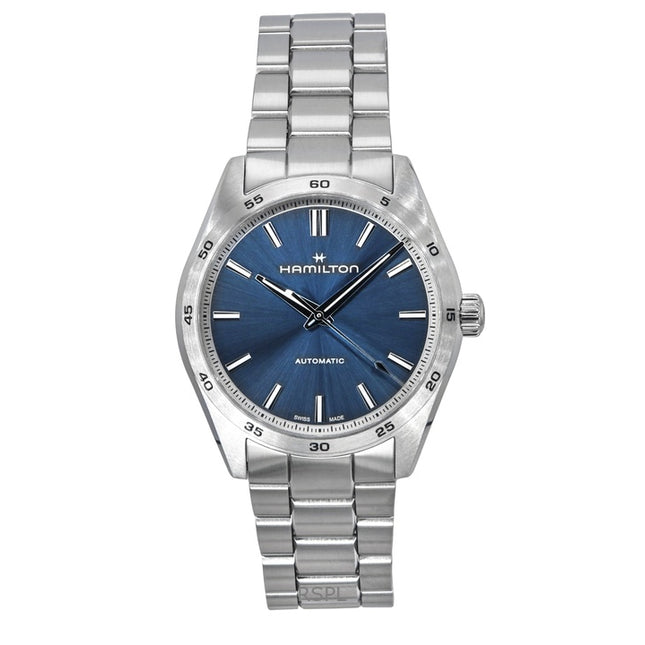 Hamilton Jazzmaster Performer Stainless Steel Blue Dial Automatic H36235140 100M Men's Watch