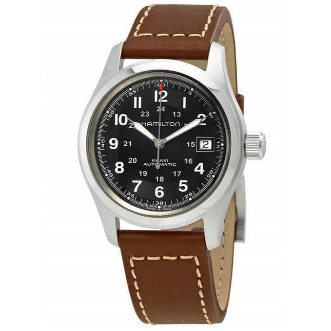 Hamilton Khaki Field Black Dial H70455533 Mens Watch