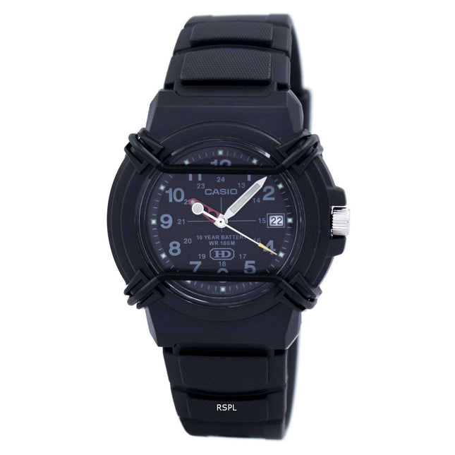 Casio Enticer Analog Black Dial HDA-600B-1BVDF HDA-600B-1BV Mens Watch