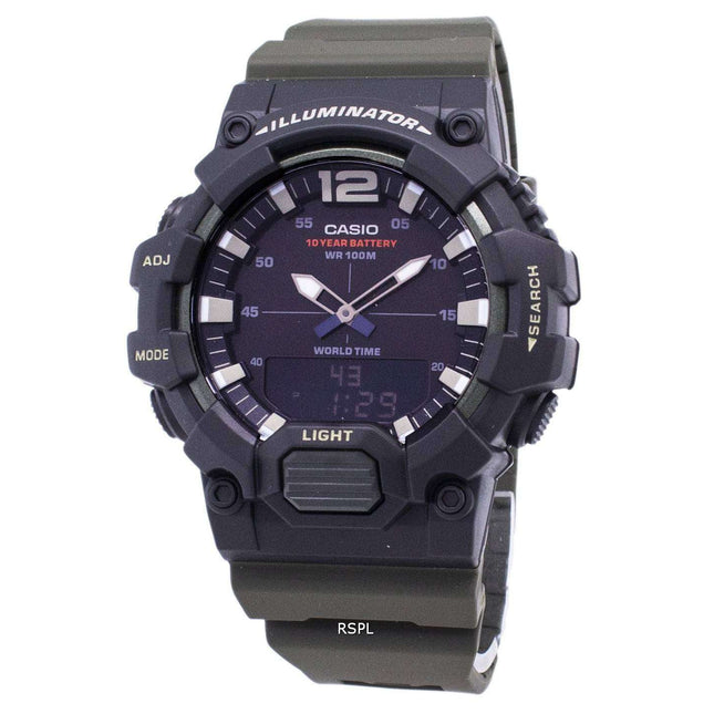 Casio Youth HDC-700-3AV Illuminator Quartz Analog Digital Men's Watch