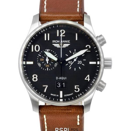 Iron Annie D-Aqui Chronograph Black Dial Quartz 56862 Men's Watch