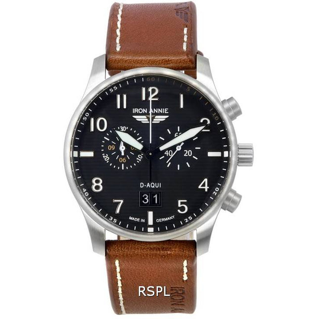 Iron Annie D-Aqui Chronograph Black Dial Quartz 56862 Men's Watch