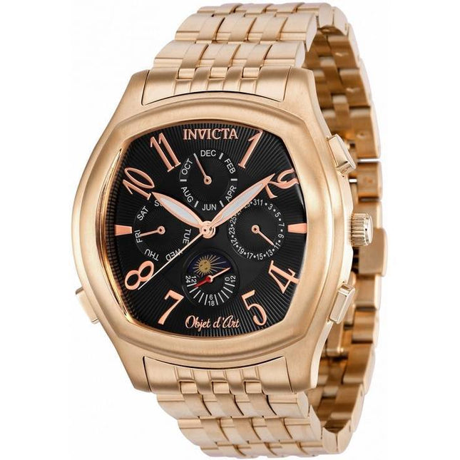 Invicta Objet D Art Multifunction Dial Automatic 37658 Men's Watch