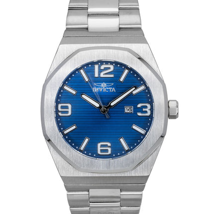 Invicta Huracan Stainless Steel Blue Dial Quartz 45778 100M Men's Watch