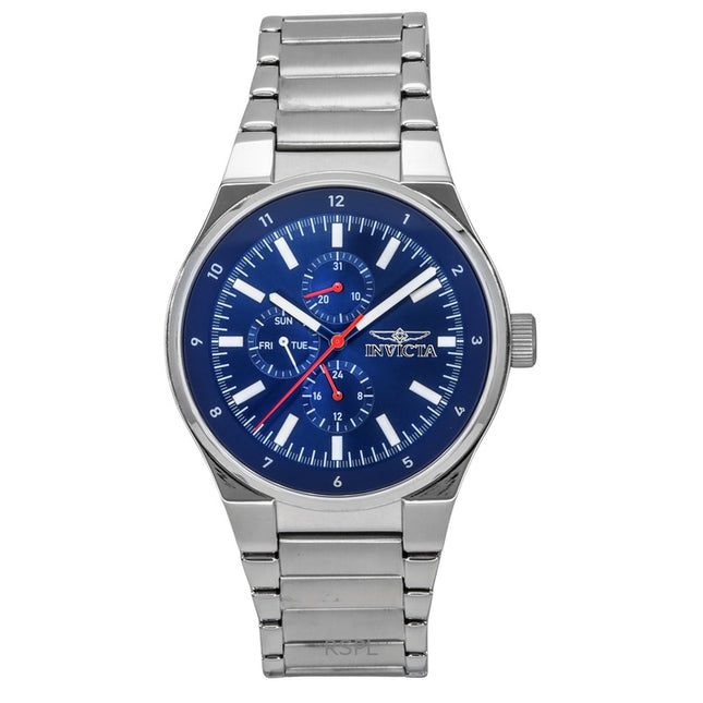 Invicta Racing Stainless Steel Blue Dial Quartz 47548 Men's Watch