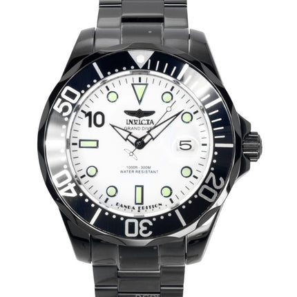 Invicta Pro Diver PANDA Stainless Steel Silver Dial Automatic 48707 300M Men's Watch