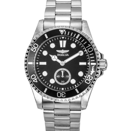 Invicta Pro Diver Stainless Steel Black Dial Quartz 49421 100M Men's Watch