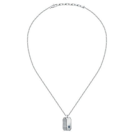 Maserati Jewels Stainless Steel Necklace With Charm JM222AVD02 For Men