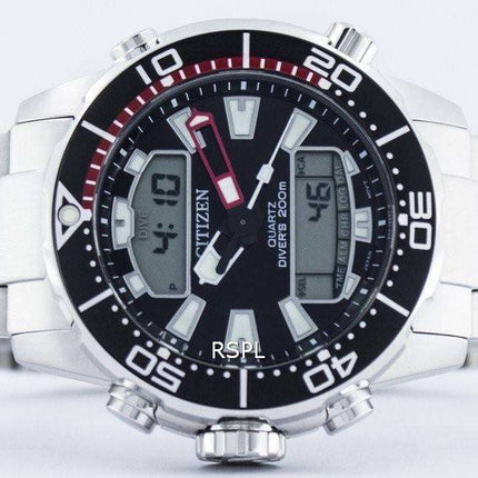 Citizen Aqualand Promaster Divers 200M Analog Digital JP1090-86E Mens Watch