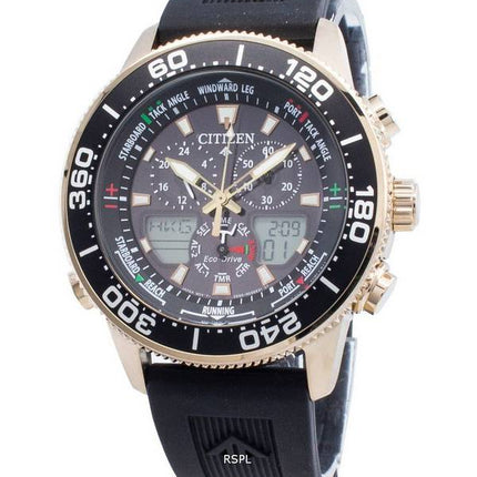 Citizen PROMASTER Marine Eco-Drive JR4063-12E Chronograph 200M Men's Watch