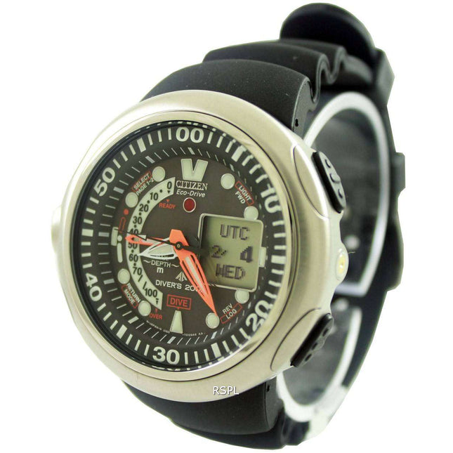 Citizen Promaster Aqualand Eco-Drive Divers JV0007-02E Mens Watch
