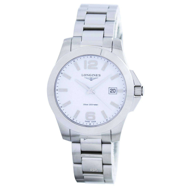 Longines Conquest Quartz Power Reserve L3.378.4.16.6 Womens Watch