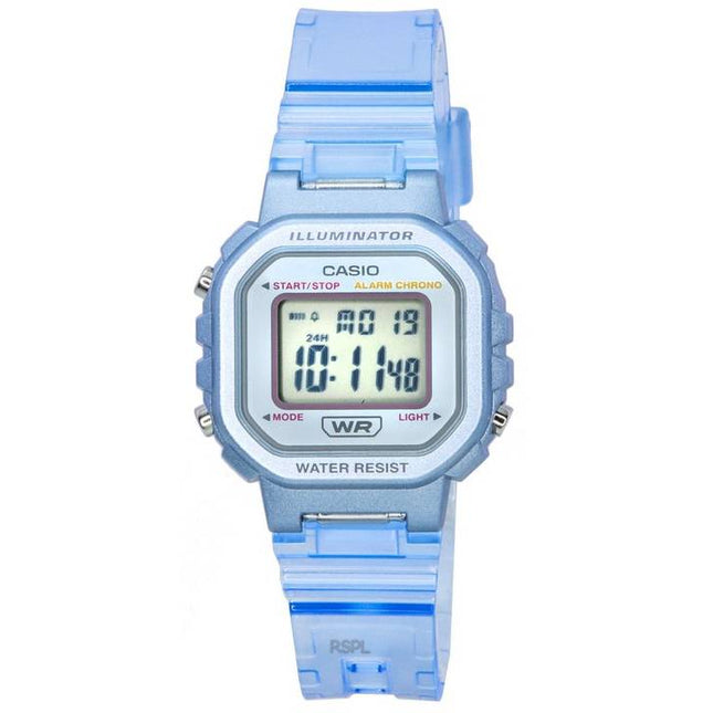 Casio POP Translucent Sports Digital Quartz LA-20WHS-2A LA20WHS-2 Women's Watch