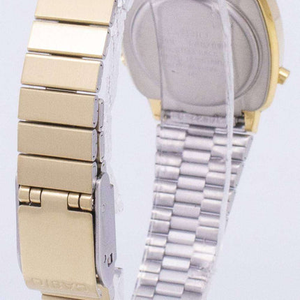 Casio Digital Stainless Steel Alarm Timer LA670WGA-6DF LA670WGA-6 Womens Watch