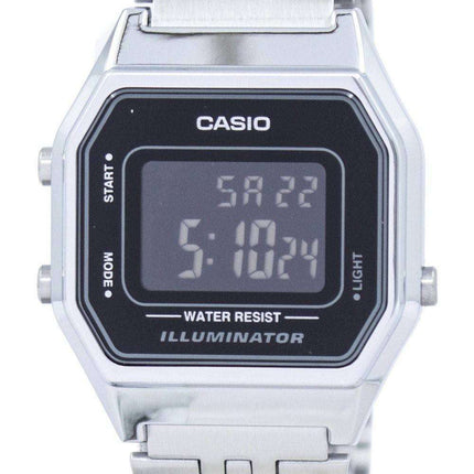 Casio Vintage Illuminator Alarm Digital LA680WA-1BDF Women's Watch