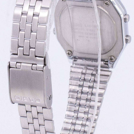 Casio Digital Quartz Stainless Steel Illuminator LA680WA-7DF LA680WA-7 Womens Watch