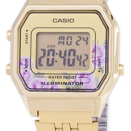 Casio Vintage Illuminator Quartz Digital LA680WA-4C Women's Watch