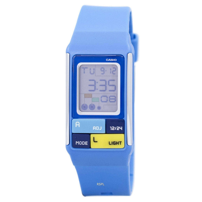 Casio Poptone Dual Time Alarm Digital LDF-50-2D LDF50-2D Women's Watch