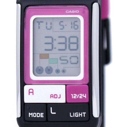 Casio Digital Quartz Dual Time Alarm LDF-52-1ADR LDF-52-1A Womens Watch