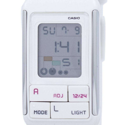 Casio Digital Quartz Dual Time Alarm LDF-52-7ADR LDF-52-7A Womens Watch