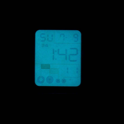 Casio Digital Quartz Dual Time Alarm LDF-52-7ADR LDF-52-7A Womens Watch