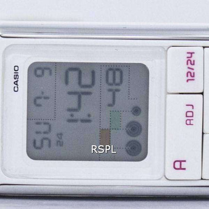 Casio Digital Quartz Dual Time Alarm LDF-52-7ADR LDF-52-7A Womens Watch