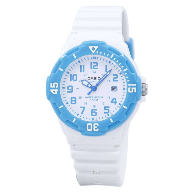 Casio Analog White Dial LRW-200H-2BVDF LRW-200H-2BV Womens Watch
