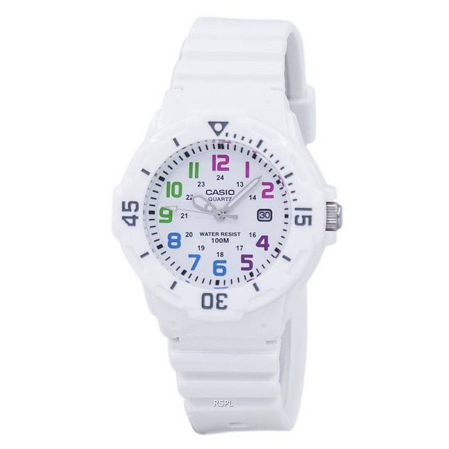 Casio Enticer Analog White Dial LRW-200H-7BVDF LRW-200H-7BV Women's Watch